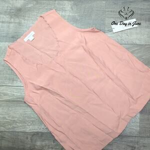 Liz Claiborne Scallop Neck Tank Top Size S